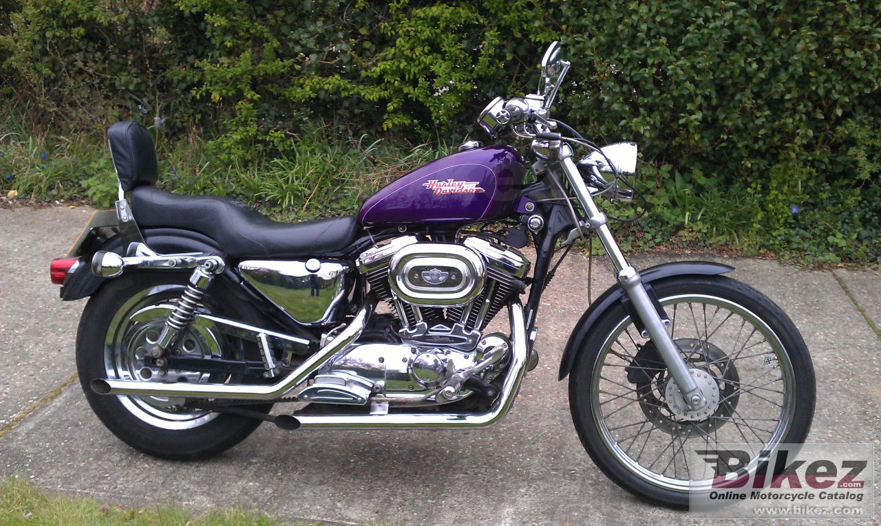 Big  xl 1200 c sportster custom picture and wallpaper from Bikez.com